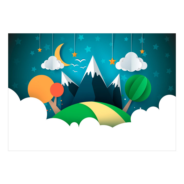 Ebern Designs Lunell Peel & Stick Wall Mural | Wayfair